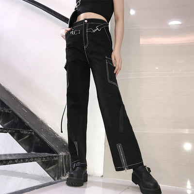 High Waist Casual Pants