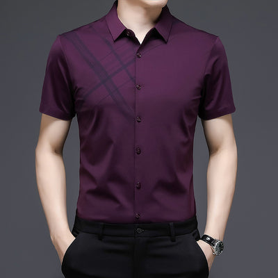 Men's Short Sleeve Business Shirt