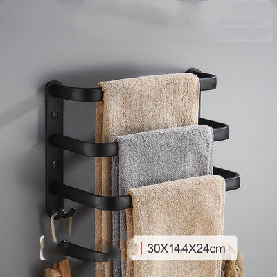 Bathroom Aluminum Towel Rack