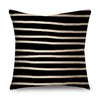 2 Piece Set Black Gold Cushion Covers