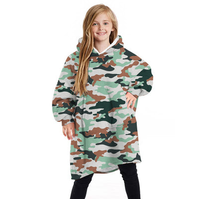 Children's Winter Double-Sided Hoodie