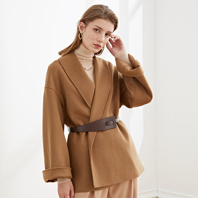 Double Sided Cashmere Coat