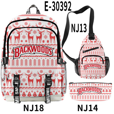 Men And Women Cool And Simple Backpack Set