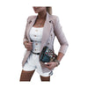 Long-sleeved Double Breasted Blazer Women's