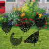 Chicken Yard Art Decor