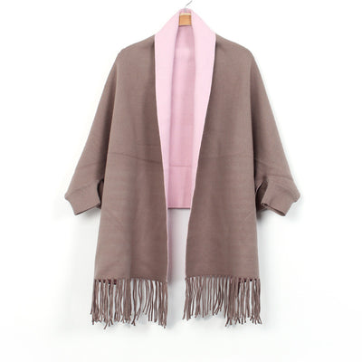 Cashmere Double-Color Scarf