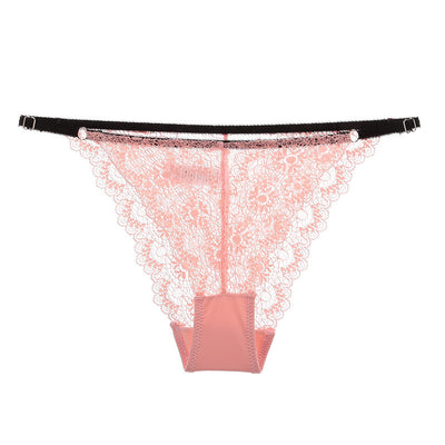 Lace low waist briefs