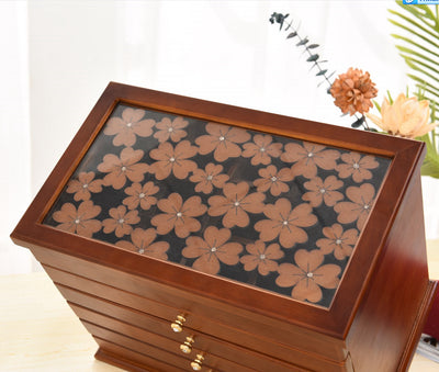 Wooden Jewelry Storage Box