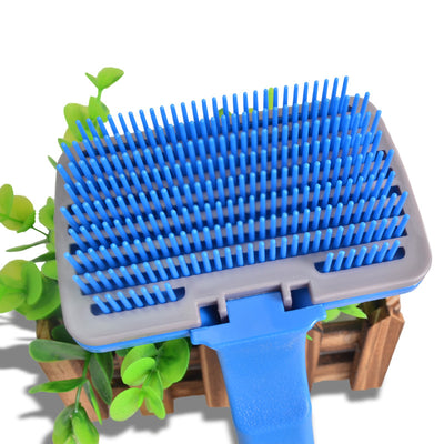 Pet Brush Self Cleaning Comb