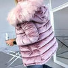 Ladies Winter Velvet Coat
