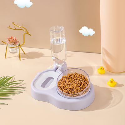 Automatic Water Bowl + Pet Double Bowls for Food