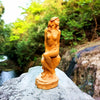 Handcrafted Wooden Goddess Figurine