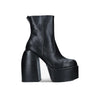 High Heel And Ankle Martin Boots