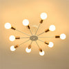 10-Lights Modern Sputnik Chandelier