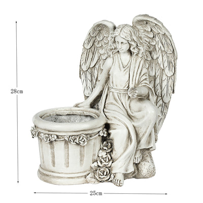 Creative Angels Resin Flower Pot