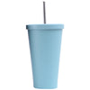 Stainless steel straw cup