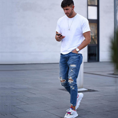 Men's Ripped Jeans