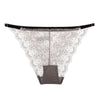 Lace low waist briefs