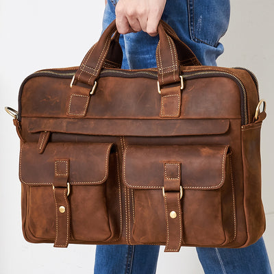 Genuine Leather Business Bags