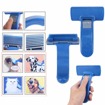 Pet Brush Self Cleaning Comb