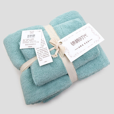 Coral Super Absorbent Bath Towel Set