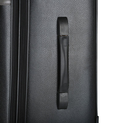 PU Leather Large Travel Suitcase