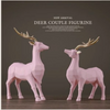 Deer Figurines 2 Pce Set