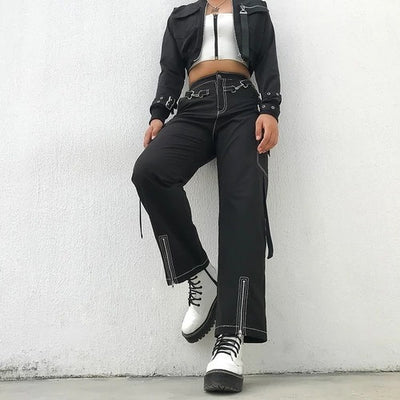 High Waist Casual Pants