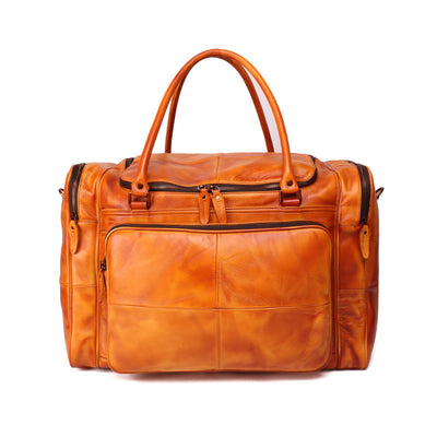 Leather Large Capacity Luggage bag
