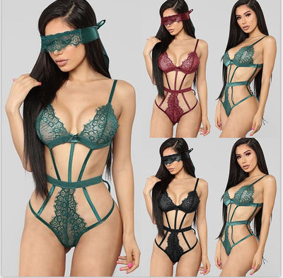 Two-Piece Lingerie inc Eye Mask