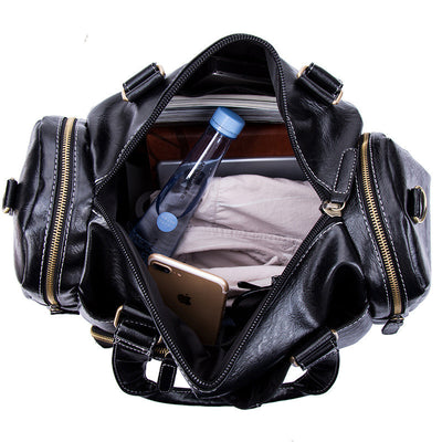 Leather Large Capacity Travel Bag