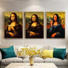 Mona Lisa Spoofs Canvas Painting