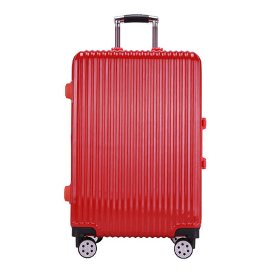 Red Carbon Fibre Suitcase