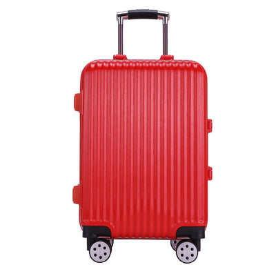 Red Carbon Fibre Suitcase