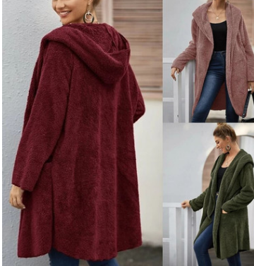 Double-Sided Fleece Coat