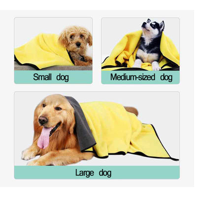 Dog Cat Pet Absorbent Towel