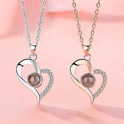 I Love You Necklace