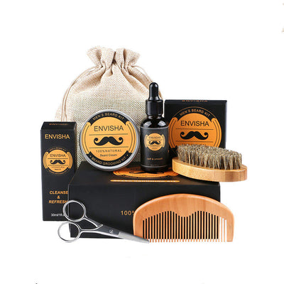 7 Pce Men's Beard Care Kit