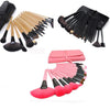 24 Logs Black Makeup Brush Set