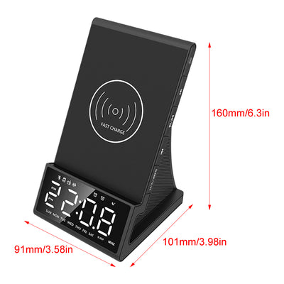 Phone Charging Speaker Alarm Clock Radio