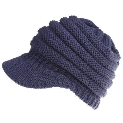 Knitted Baseball Cap