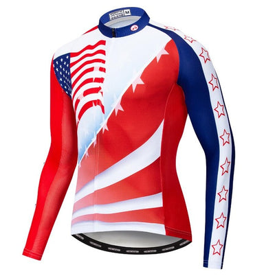 Men Long Sleeved Cycling Wear