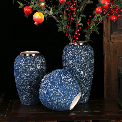 Blue And White Porcelain Vase