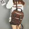 Women's PU Retro Backpack