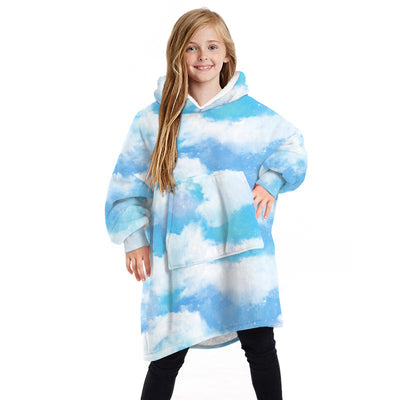 Children's Winter Double-Sided Hoodie