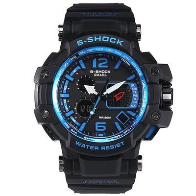 Men's Sport LED Digital Waterproof Quakeproof Watch