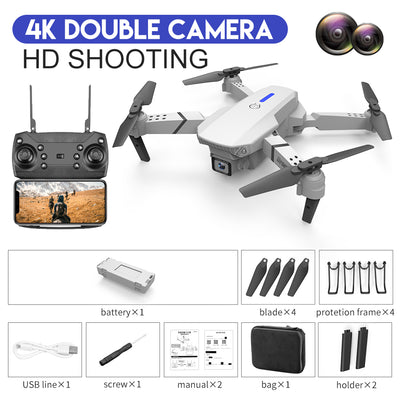 4K Dual Camera Drone WIFI Foldable Quadcopter