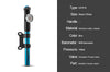 High-Pressure Bicycle Pump