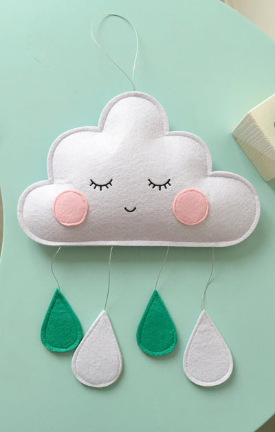 Clouds Children's Room or Nursery Decoration