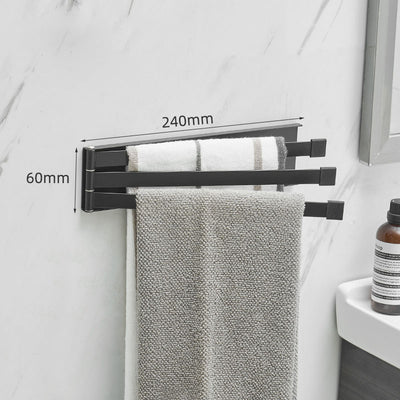 Non-Perforated Towel Rack